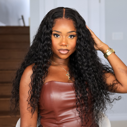 Water Wave Lace Closure Wig