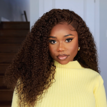 Brown Lace Closure Wig