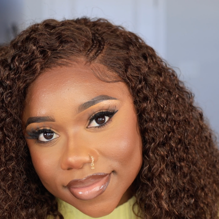 Brown Lace Closure Wig